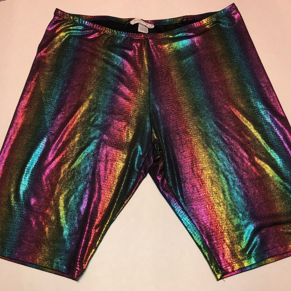 Rainbow Biker Shorts